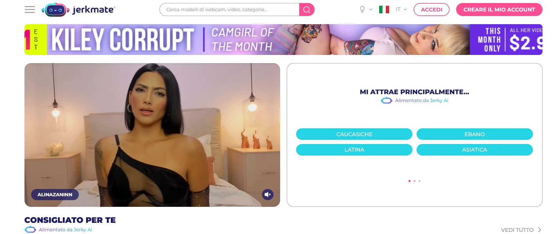 Visita il sito ufficiale Jerkmate